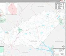 Image result for Orange County Virginia Map