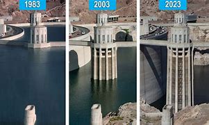 Image result for Hoover Dam No Water