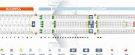 Image result for Airbus A333 Seat Map