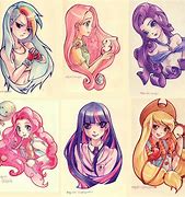 Image result for My Little Pony Anime Style