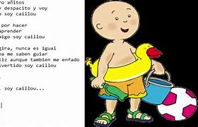 Image result for Caillou En Español