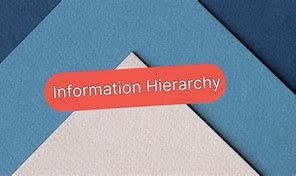 Image result for Hierarchy of Information