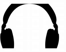 Image result for Black and White Headphones Picture Animated Square