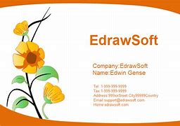 Image result for Flower Business Card Design