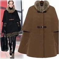 Image result for Women's Winter Cape Coats