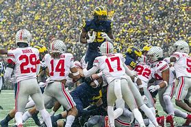 Image result for Ohio State vs Michigan Rivalry