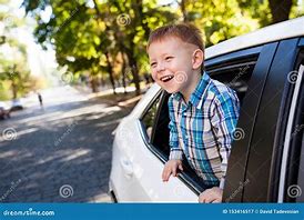 Image result for Boy Funny Face On Car Window