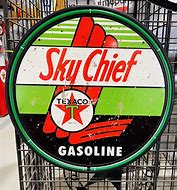 Image result for Texaco Sky Chief Sign