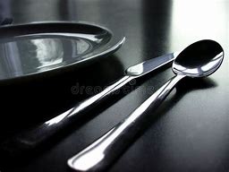 Image result for Black and White Checked Cutlery