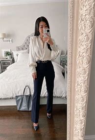 Image result for Outfits with Navy Pants