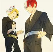 Image result for Kaminari X Todoroki Cuddles