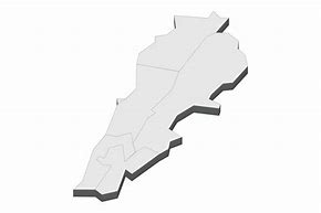 Image result for Map of Lebanon PNG