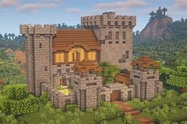 Image result for Minecraft Castle House