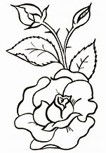 Image result for Flower Clip Art Black and White Drawings