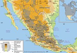 Image result for Sierra Madre Mexico Map