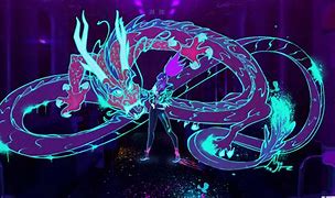 Image result for Neon Dragon Wallpaper