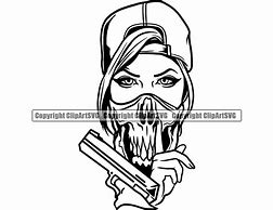 Image result for Skull and Gun Decals