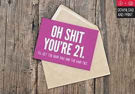 Image result for 21st Funny Birthday Letter