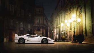 Image result for White F40 Wallpaper 4K