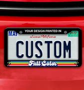 Image result for Customizable License Plate Designs