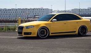 Image result for Yellow B7 Audi RS4