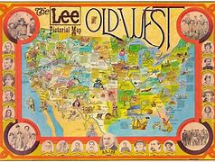 Image result for Old West Map Creative Commons