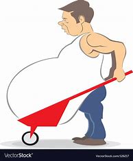 Image result for Fat Guy Cartoon