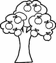 Image result for Fruit Tree Outline Printable