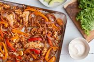 Image result for Kevin Curry Sheet Pan Fajitas Recipe