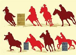 Image result for Barrel Racing Stencils