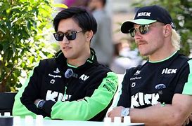 Image result for Kick Sauber C44 Zhou Guan Yu