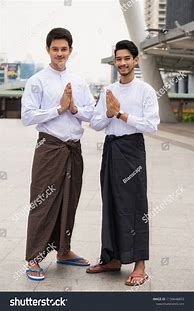 Image result for Myanmar Men Clothes