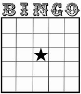 Image result for Blank Bingo Chart