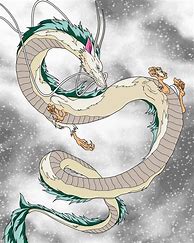 Image result for Spirited Away Dragon Drawing