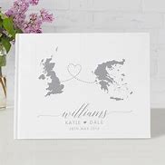 Image result for Wedding Guest Book Map