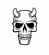 Image result for Evil Skull Art