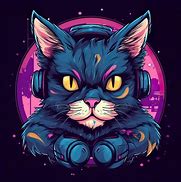 Image result for Cat Gaming Logo