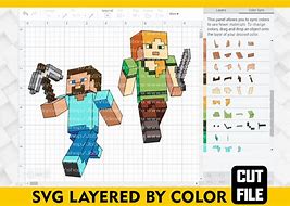 Image result for Minecraft Layered SVG