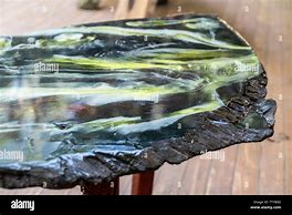 Image result for Resin Solid Wood Table