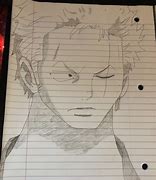 Image result for Zoro Pencil Drawing Black White