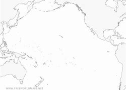 Image result for Pacific Ocean Blank Map