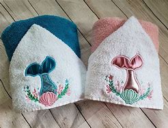 Image result for Mermaid Hoded Towel