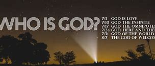 Image result for For Get Who Is God