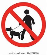 Image result for No Dog Walking