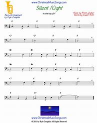 Image result for Tuba Silent Night Sheet Music