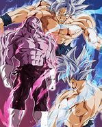 Image result for Mastered UI Goku vs Jiren