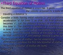 Image result for The Third Equation of Motion