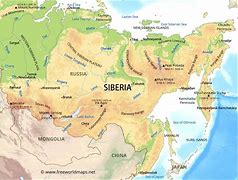 Image result for Siberia World Map