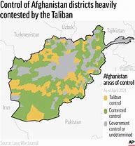 Image result for Taliban Control Map