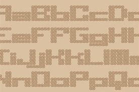 Image result for Knot Font